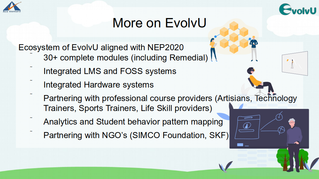 More features of EvolvU